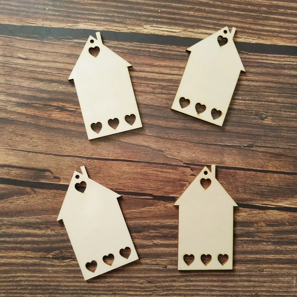 4pcs Unfinished Blank Wooden HouseTags for Scrapbooing Party Favor Wedding Gift Tags Home Party Decoration Supplies
4pcs Unfinished Blank Wooden HouseTags for Scrapbooing Party Favor Wedding Gift Tags Home Party Decoration Supplies