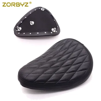 ZORBYZ Black Leather Diamond SOLO Driver Seat For Harley Chopper Bobber Custom SX650
ZORBYZ Black Leather Diamond SOLO Driver Seat For Harley Chopper Bobber Custom SX650