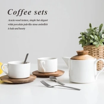 3 sets of creative leisure tea set ceramic coffee cup set ceramic teapot coffee cup 
3 sets of creative leisure tea set ceramic coffee cup set ceramic teapot coffee cup