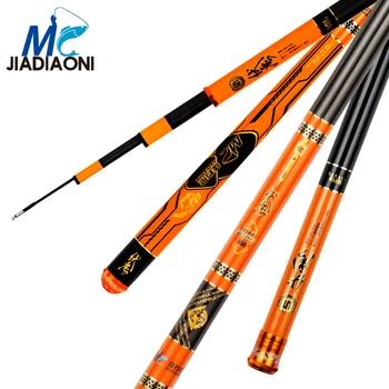 JIADIAONI 19 Tune 3.6-4.8m 6H/8H Fumoheikeng Taiwan Fishing Rod Carbon Fiber Superhand Pole Fly Fishing Pole Fishing Tackle
JIADIAONI 19 Tune 3.6-4.8m 6H/8H Fumoheikeng Taiwan Fishing Rod Carbon Fiber Superhand Pole Fly Fishing Pole Fishing Tackle