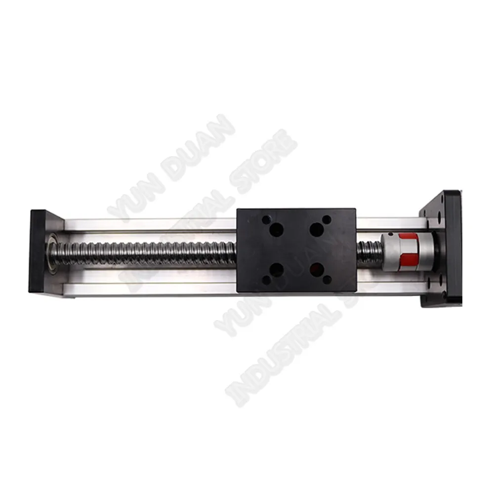 100MM 200MM Stroke Electric Sliding Table Module 12mm Square Rail SFU1605 Ballscrew Slide Cross Linear Stage Guide Platform CNC
100MM 200MM Stroke Electric Sliding Table Module 12mm Square Rail SFU1605 Ballscrew Slide Cross Linear Stage Guide Platform CNC