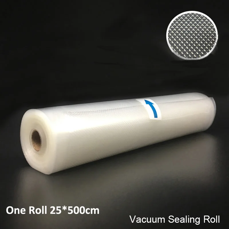 VACUUM SEALER ROLLS FOOD SAVE BAGS Vacuum Sealer Food Storage Bags Saran Wrap Kitchen Fresh Food Packaging 25CMx500CM
VACUUM SEALER ROLLS FOOD SAVE BAGS Vacuum Sealer Food Storage Bags Saran Wrap Kitchen Fresh Food Packaging 25CMx500CM