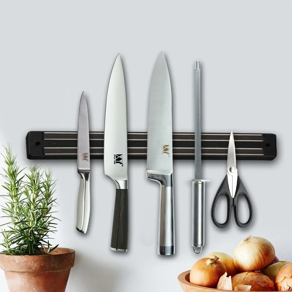 Magnetic Knife Holder SOWOLL Wall Mount Black ABS Placstic Block Storage Holder For Metal Knife Creative Kitchen Stand Tool
Magnetic Knife Holder SOWOLL Wall Mount Black ABS Placstic Block Storage Holder For Metal Knife Creative Kitchen Stand Tool