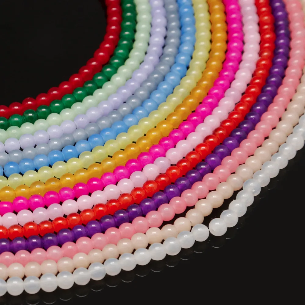 Selling Round Glass Beadia 50pcs Loose Space Beads For Women Bracelet Necklace Jewelry Making 15.5'' Strand 1 String Accessories
Selling Round Glass Beadia 50pcs Loose Space Beads For Women Bracelet Necklace Jewelry Making 15.5'' Strand 1 String Accessories