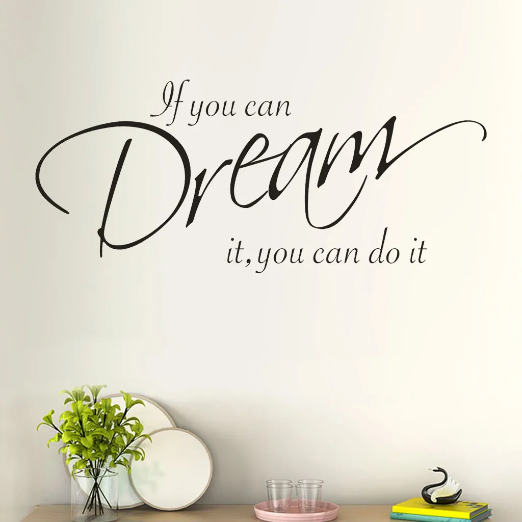 If you can dream it you can do it Mobile Creative Wall Affixed With Decorative Wall Window Decoration Stickers Home
If you can dream it you can do it Mobile Creative Wall Affixed With Decorative Wall Window Decoration Stickers Home