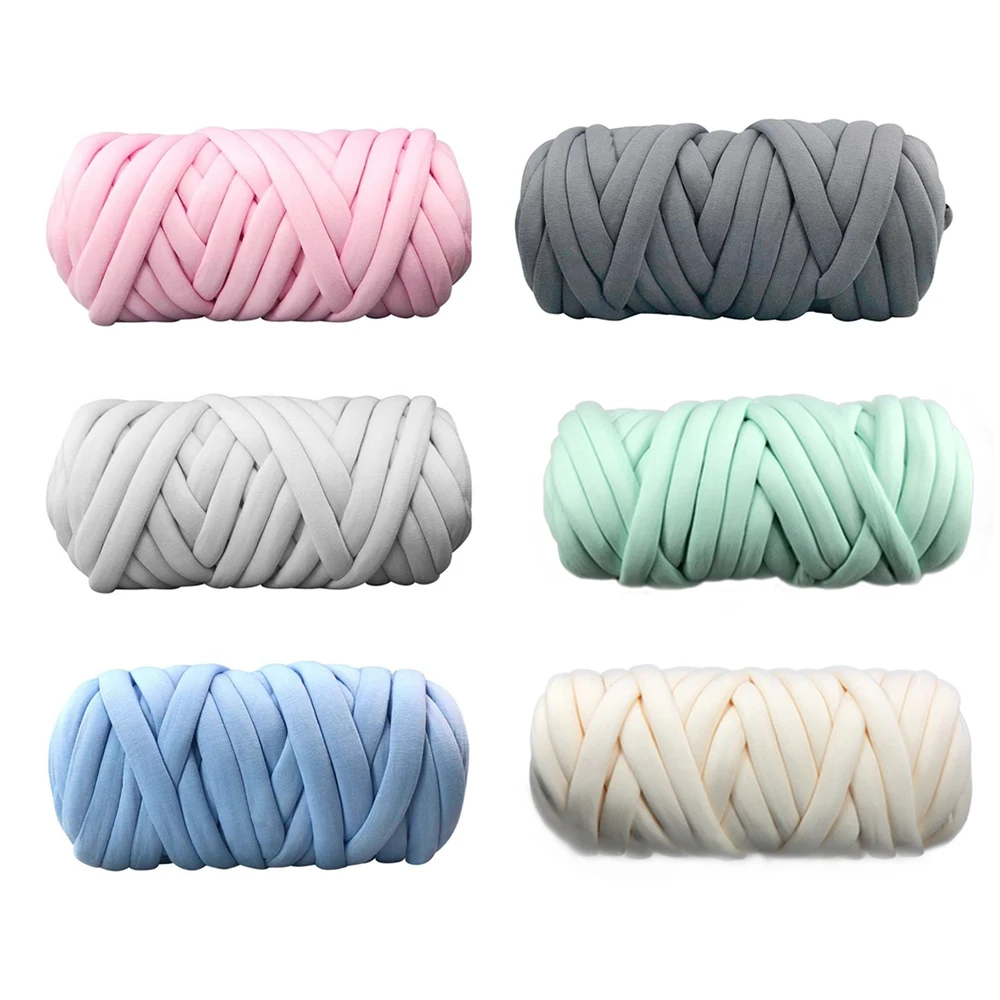 25M Manual Woven Blanket Core Yarn Round Cloth Coarse Line Knitting DIY Apparel Sewing & Fabric Yarn 6 Colors
25M Manual Woven Blanket Core Yarn Round Cloth Coarse Line Knitting DIY Apparel Sewing & Fabric Yarn 6 Colors