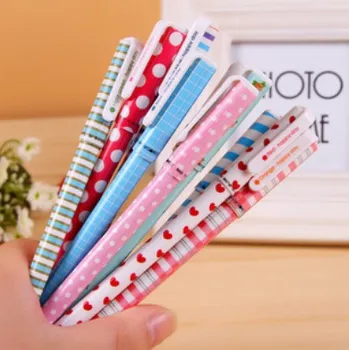4boxes/lot Beautiful flower happy day gel pen Fashion stationery gift pens with PVC packaging zakka Office school supplies
4boxes/lot Beautiful flower happy day gel pen Fashion stationery gift pens with PVC packaging zakka Office school supplies