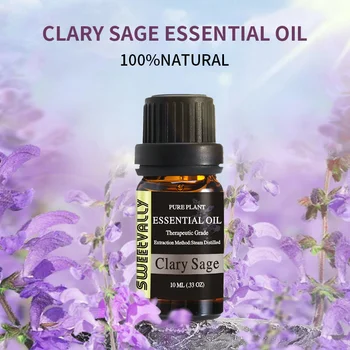 10ml Clary Sage Essential Oil Relieve Stress Help Sleep for Humidifier Fragrance Lamp Air Freshening Aromatherapy Essential Oils
10ml Clary Sage Essential Oil Relieve Stress Help Sleep for Humidifier Fragrance Lamp Air Freshening Aromatherapy Essential Oils