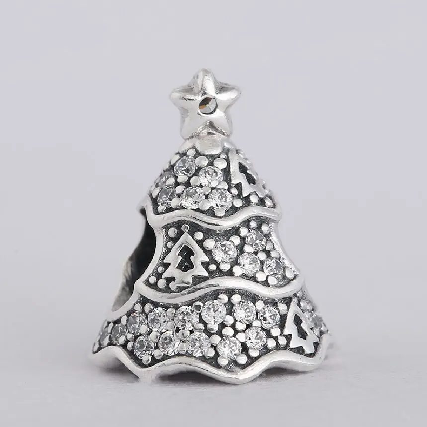 2018 Winter New Pave CZ Twinkling Christmas Tree Beads 925 Sterling Silver Fine Jewelry Women Fits Brand bracelets
2018 Winter New Pave CZ Twinkling Christmas Tree Beads 925 Sterling Silver Fine Jewelry Women Fits Brand bracelets