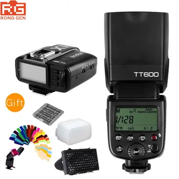 Godox TT600 2.4G Wireless GN60 Master/Slave Camera Flash Speedlite + X1T-N TTL Transmitter for Nikon D800 D3X D3 D2X D2H D1H D1X
Godox TT600 2.4G Wireless GN60 Master/Slave Camera Flash Speedlite + X1T-N TTL Transmitter for Nikon D800 D3X D3 D2X D2H D1H D1X
