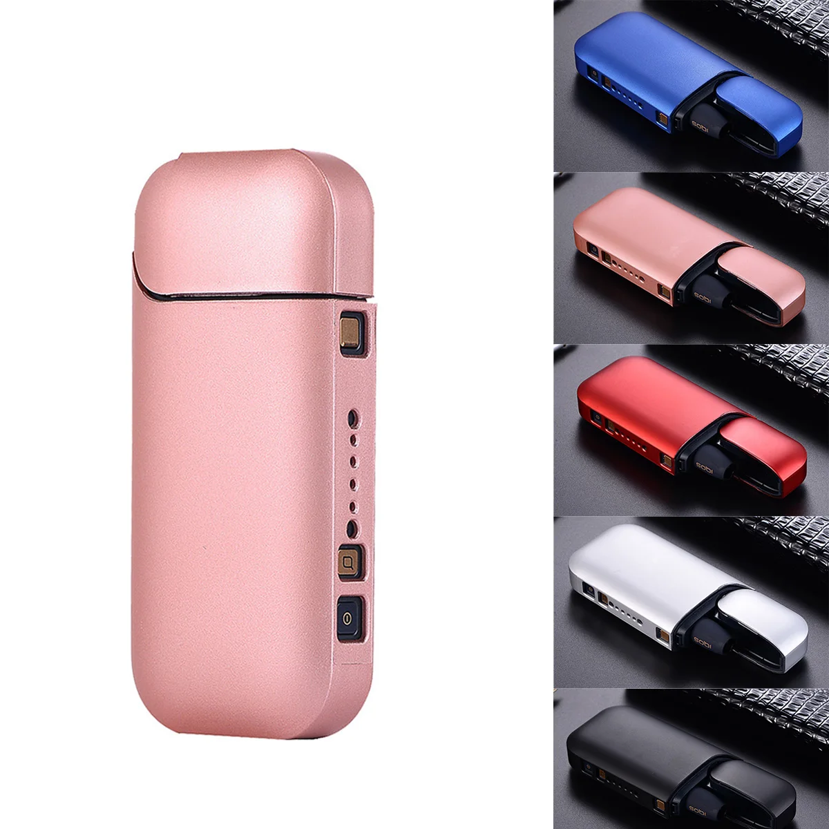 Fashion Rose Gold PC Electronic Cigarette Case Full Protective Case Protector Wallet Holder For IQOS For IQOS 2.4 Plus II III
Fashion Rose Gold PC Electronic Cigarette Case Full Protective Case Protector Wallet Holder For IQOS For IQOS 2.4 Plus II III