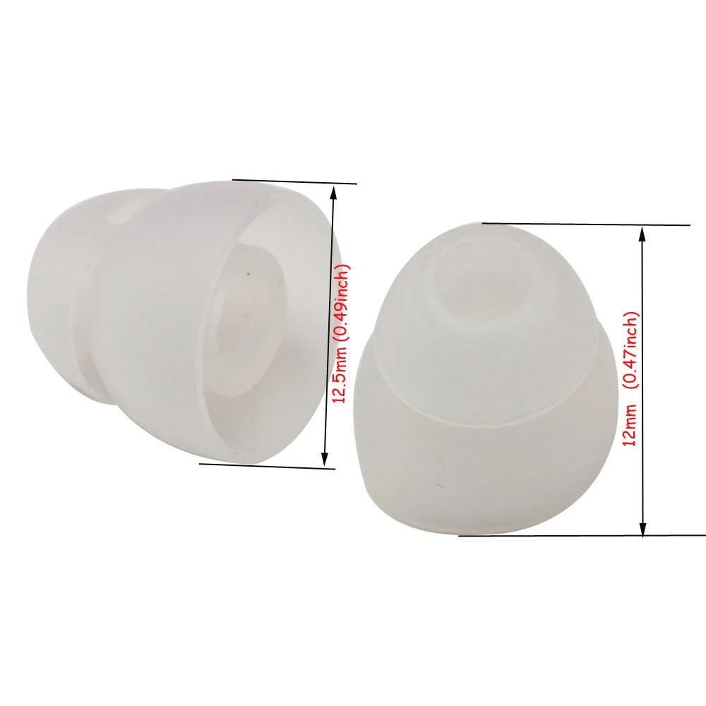 Double Flange Tips For Powerbeats 2 Silicone Ear tips For Powerbeats3 Wireless Headphones Replacement Ear tips Ear Tips Double Flange Tips For Powerbeats 2 Silicone Ear tips For Powerbeats3 Wireless Headphones Replacement Ear tips Ear Tips