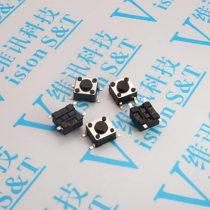 200pcs 6x6x5mm SMD Tactile Tact Mini Push Button Switch/ Micro Switch Momentary | Обустройство дома