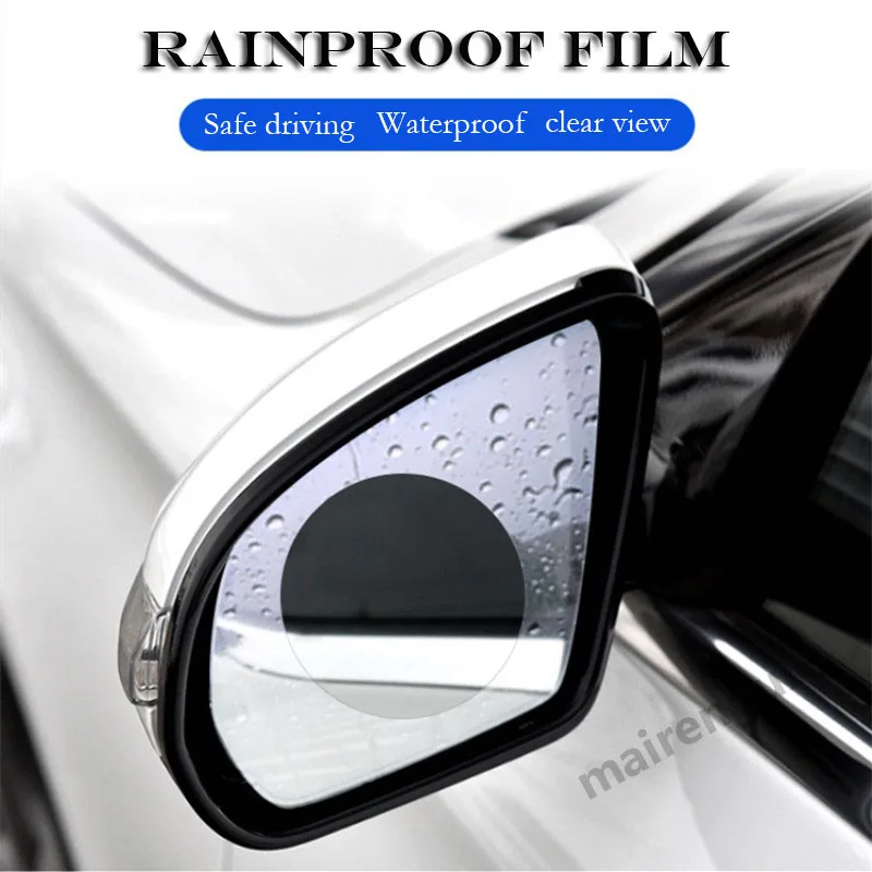 2PCS car rearview mirror sticker waterproof film round window rain foil car stickers for ford honda audi a3 a4 Toyota volkswagen
2PCS car rearview mirror sticker waterproof film round window rain foil car stickers for ford honda audi a3 a4 Toyota volkswagen