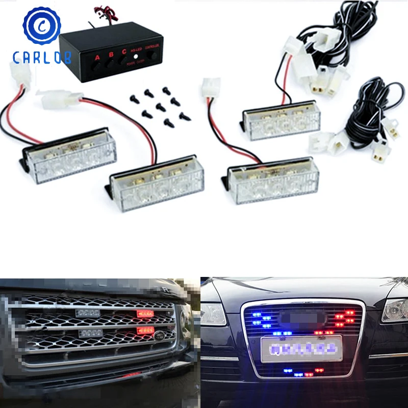 CARLOB Flashing Controller Box Flash Strobe Light Emergency Driving Lamp 12V For Car Motorcycle Blue / Red / Yellow / White
CARLOB Flashing Controller Box Flash Strobe Light Emergency Driving Lamp 12V For Car Motorcycle Blue / Red / Yellow / White