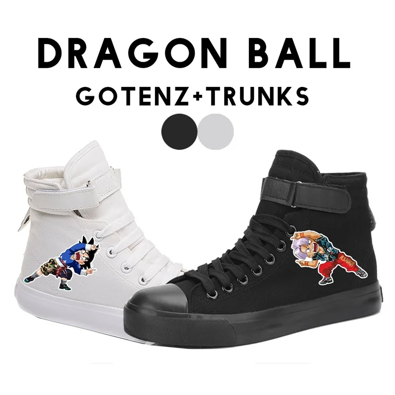 Cool Dragon Ball Son Goten Trunks Transform Cartoon Anime High Top Breathable Canvas Uppers Sneakers VelcroShoelace A19516
Cool Dragon Ball Son Goten Trunks Transform Cartoon Anime High Top Breathable Canvas Uppers Sneakers VelcroShoelace A19516