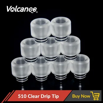 Volcanee 1pc/2pcs Drip Tip 510 Clear 8.5mm joint for 510 thread RDA RTA Atomizer Vape Accessories Electronic Cigarette Drip Tip
Volcanee 1pc/2pcs Drip Tip 510 Clear 8.5mm joint for 510 thread RDA RTA Atomizer Vape Accessories Electronic Cigarette Drip Tip