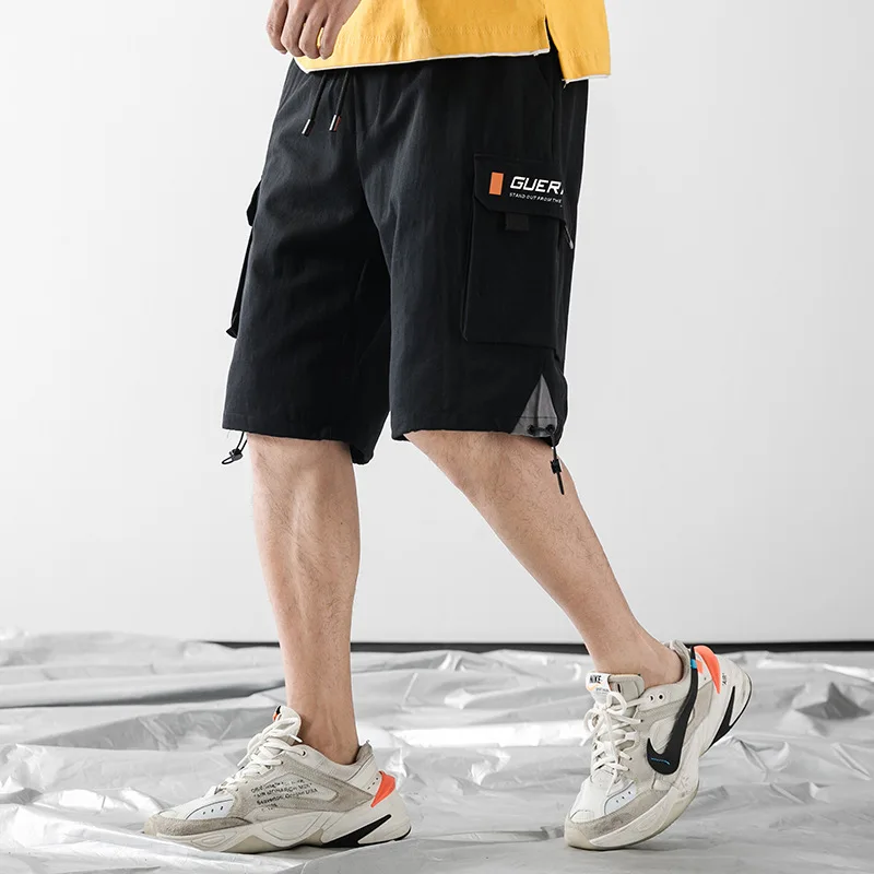 2019 street jogging men's shorts men's tooling tooling shorts loose summer tide new drawstring five points shorts
2019 street jogging men's shorts men's tooling tooling shorts loose summer tide new drawstring five points shorts