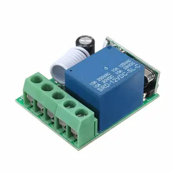 315MHz 12V 1 Channel Power Supply Wireless Remote Control Relay Switch Self Lock RC Relay
315MHz 12V 1 Channel Power Supply Wireless Remote Control Relay Switch Self Lock RC Relay