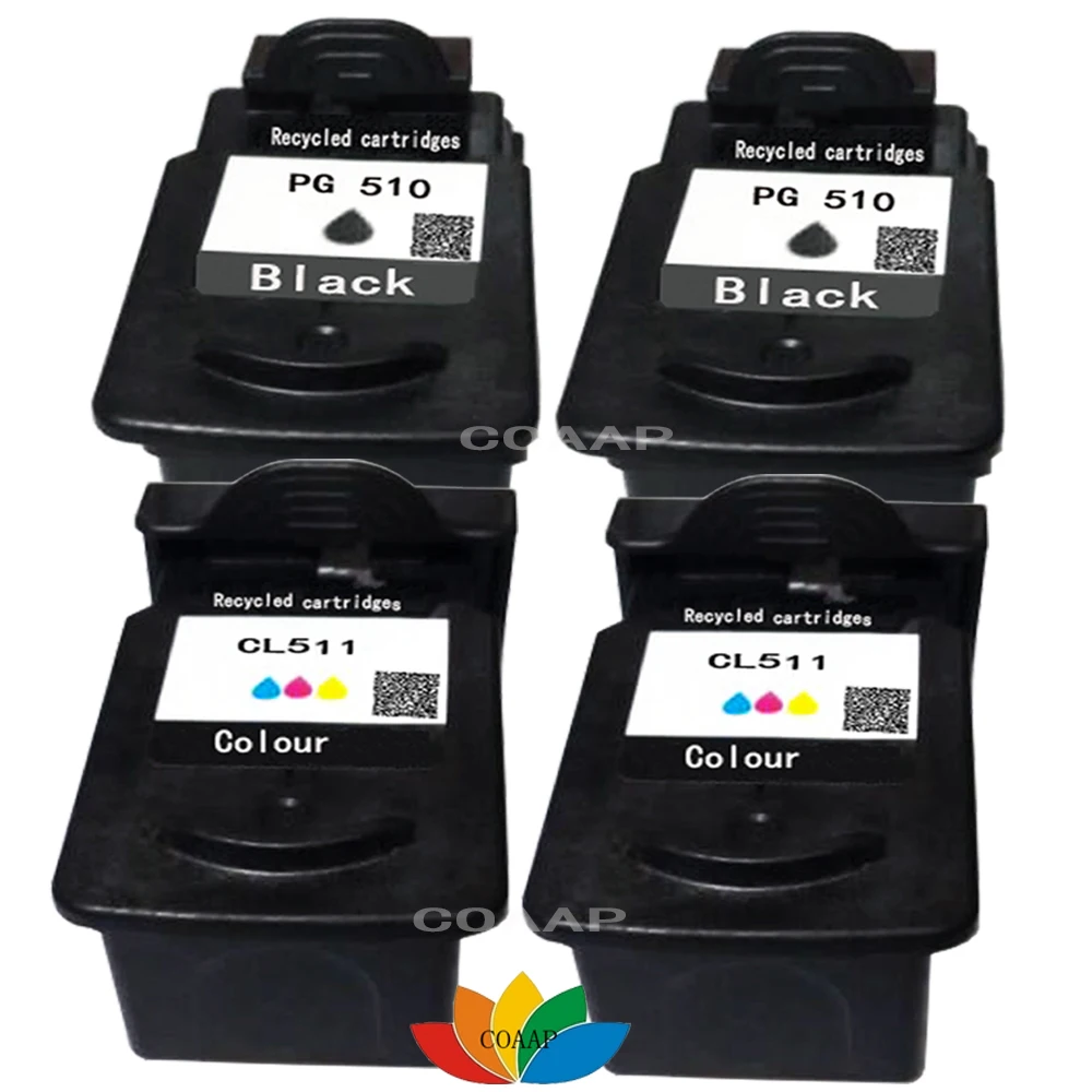 4x Compatible PG-510 CL-511 Ink Cartridge For Canon Pixma IP2700 MP230 MP250 MP280 MP495 MP490 MP492 iP2702 MX320 MX330
4x Compatible PG-510 CL-511 Ink Cartridge For Canon Pixma IP2700 MP230 MP250 MP280 MP495 MP490 MP492 iP2702 MX320 MX330