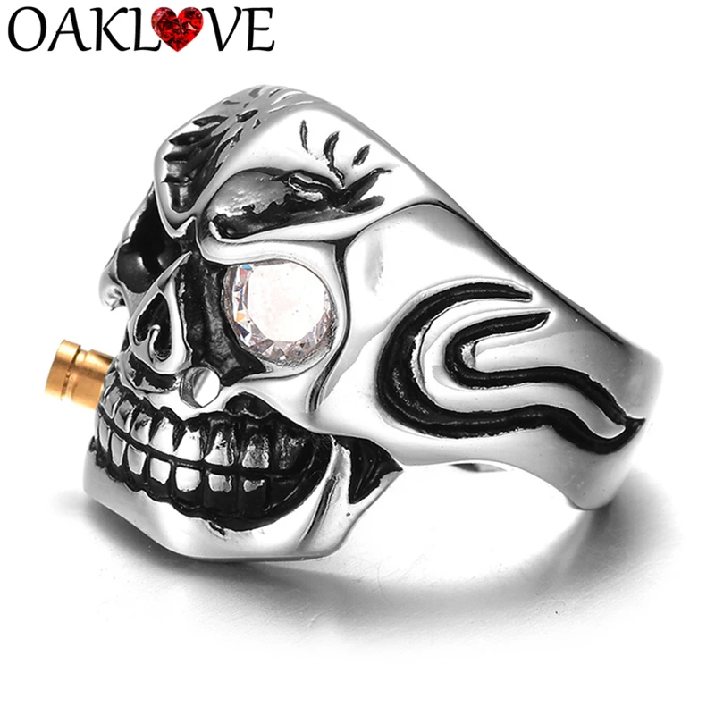 Punk Skull Rings Set (5)