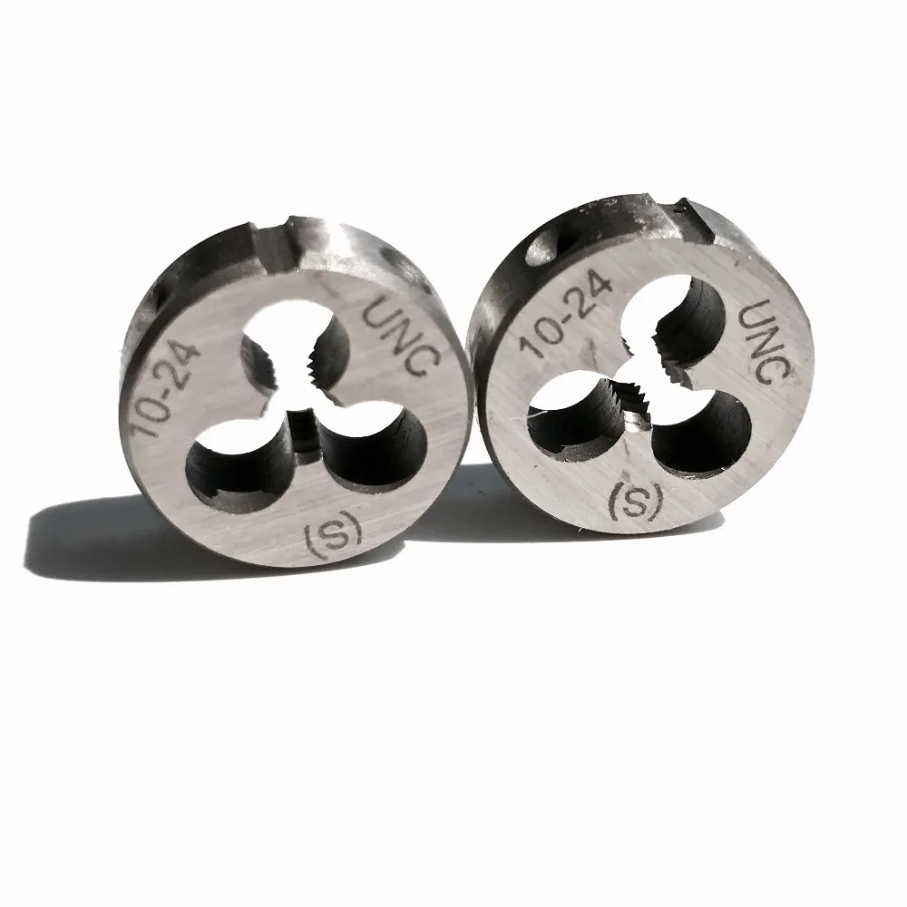 Free shipping of 2PCS Alloy steel made UNC 10-24 right hand manual Die Threading Tools Lathe Model Engineer Thread Maker
Free shipping of 2PCS Alloy steel made UNC 10-24 right hand manual Die Threading Tools Lathe Model Engineer Thread Maker