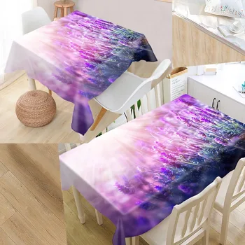 Custom Lavender Pattern Tablecloth Waterproof Oilproof Rectangular Home Wedding Tablecloth Textiles
Custom Lavender Pattern Tablecloth Waterproof Oilproof Rectangular Home Wedding Tablecloth Textiles