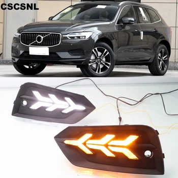 CSCSNL 2PCS LED Daylights Daytime Running Light For Volvo XC60 2018 2019 Flowing Turn Signal Function 12V Car DRL Fog Lamp
CSCSNL 2PCS LED Daylights Daytime Running Light For Volvo XC60 2018 2019 Flowing Turn Signal Function 12V Car DRL Fog Lamp