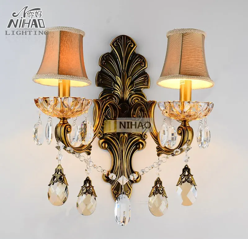 Antique Brass Wall Sconces Crystal Light Fixture 2 Arms Vintage Home Lighting Wall Bracket Bra Light
Antique Brass Wall Sconces Crystal Light Fixture 2 Arms Vintage Home Lighting Wall Bracket Bra Light