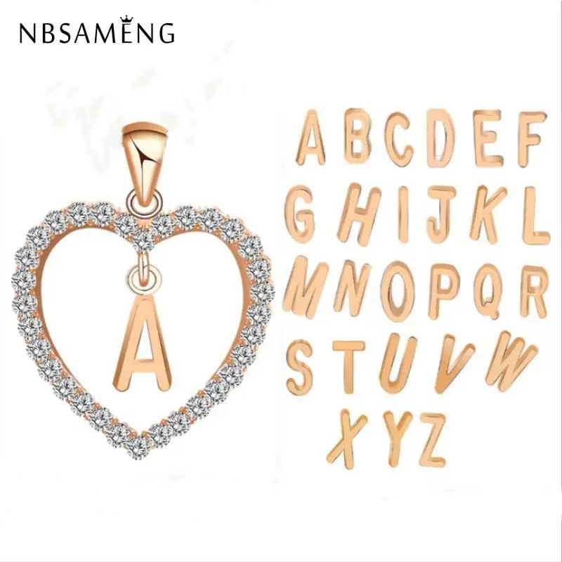 Hollwo Heart Letter Trendy Gold Necklace For Women Chain Romantic Love Pendant Fashion Alphabet Necklaces Choker Jewelry
Hollwo Heart Letter Trendy Gold Necklace For Women Chain Romantic Love Pendant Fashion Alphabet Necklaces Choker Jewelry