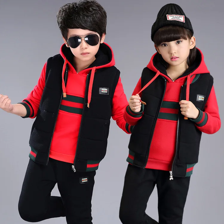 Children's Clothing Boy Autumn and Winter Clothing Set 2017 New 10 Korean Version 11 Big Children 12 Cotton Three-piece Tide
Children's Clothing Boy Autumn and Winter Clothing Set 2017 New 10 Korean Version 11 Big Children 12 Cotton Three-piece Tide