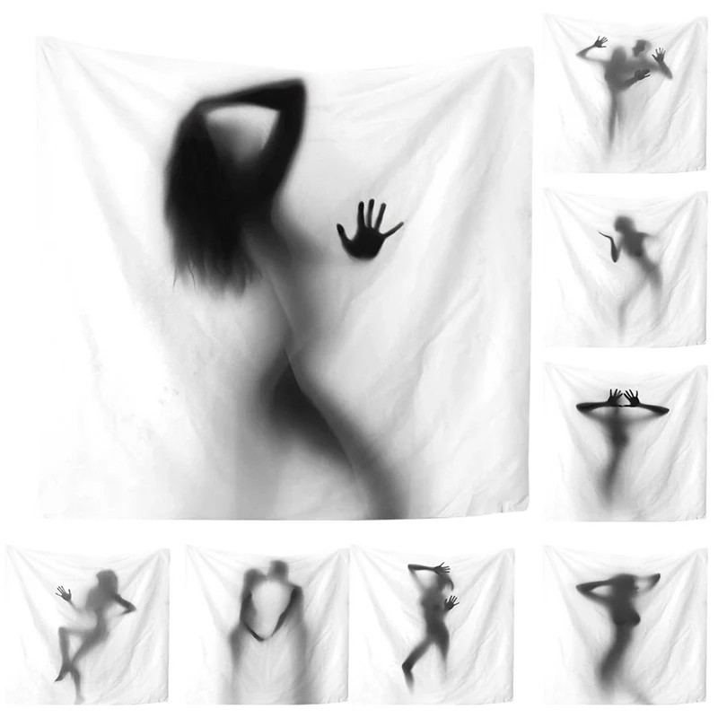 Sexy Women Shadow Digital Art Printing Polyester Fabric Wall Hanging Tapestry Beach Tapestry for Bedroom Home Wall Window Decor
Sexy Women Shadow Digital Art Printing Polyester Fabric Wall Hanging Tapestry Beach Tapestry for Bedroom Home Wall Window Decor