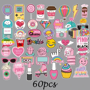 60PCS Anime Pink girl Car Stickers For Car Laptop suitcase PVC Backpack Home Decal waterproof Skateboard Pad Bicycle DIY sticker
60PCS Anime Pink girl Car Stickers For Car Laptop suitcase PVC Backpack Home Decal waterproof Skateboard Pad Bicycle DIY sticker