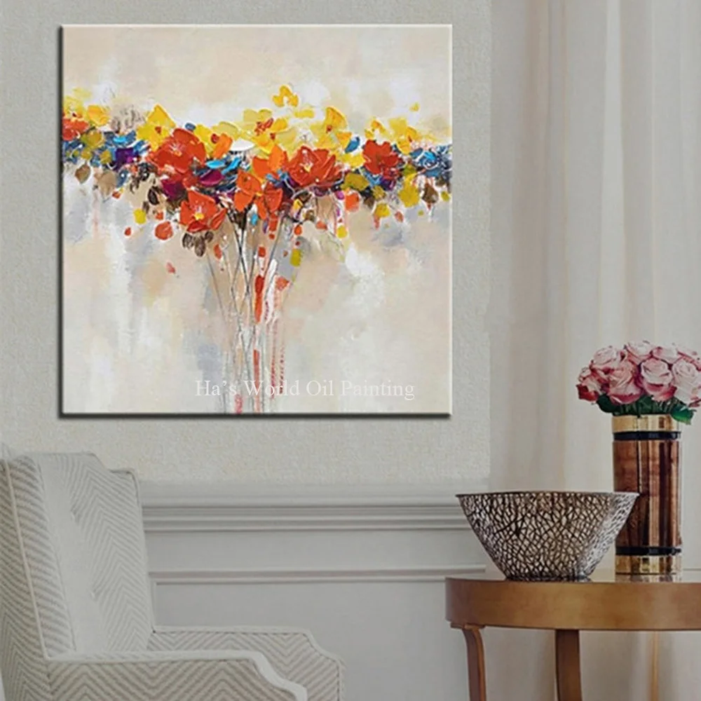 Abstract wall Painting Colorful Flower Canvas Wall painting Pictures for Living Room Office Bedroom Modern Canvas Oil Painting
Abstract wall Painting Colorful Flower Canvas Wall painting Pictures for Living Room Office Bedroom Modern Canvas Oil Painting