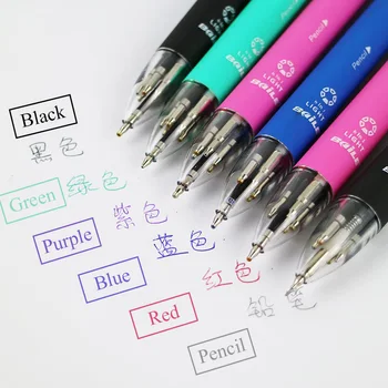 6 In 1 Ballpoint Pens 5 Colors Ball Pen 1 Automatic Pencil Multicolor With Eraser Ball Pen For School Office Supplies Stationery
6 In 1 Ballpoint Pens 5 Colors Ball Pen 1 Automatic Pencil Multicolor With Eraser Ball Pen For School Office Supplies Stationery