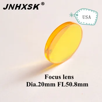 JNHXSK imported Focus lens PVD Znse Dia.20mm FL50.8mm USA used for CO2 Laser Engraving Cutting Machine Achine Parts
JNHXSK imported Focus lens PVD Znse Dia.20mm FL50.8mm USA used for CO2 Laser Engraving Cutting Machine Achine Parts