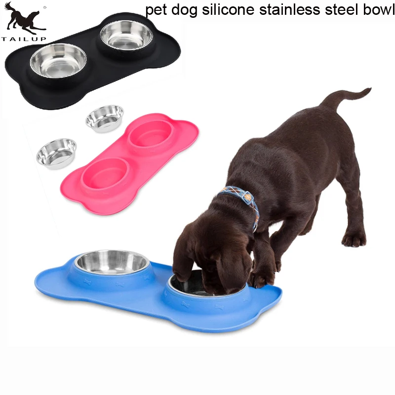 New Stainless Steel Pet Dog Bowl With No Spill Non-Skid Silicone Mat 24 oz Feeder Bowl Tool PP024
New Stainless Steel Pet Dog Bowl With No Spill Non-Skid Silicone Mat 24 oz Feeder Bowl Tool PP024