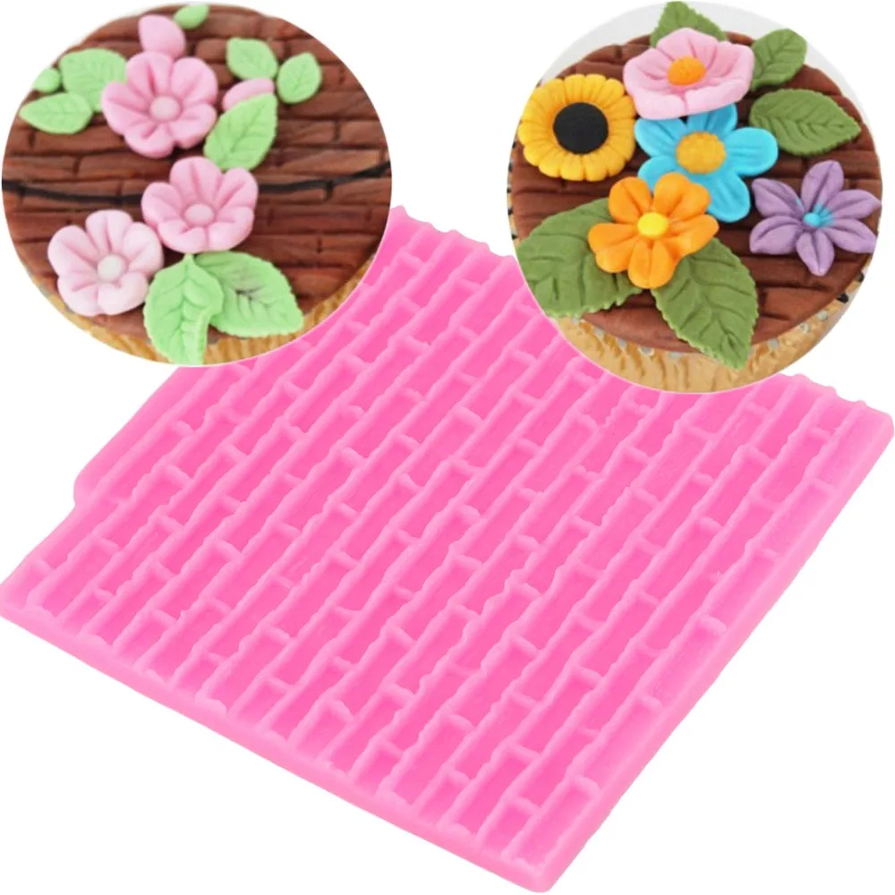Texture Fondant Cake Decorating Tools Silicone Mold Of Tree Bark Brick Wall Silicone Mat Bakeware Confectionery Tools
Texture Fondant Cake Decorating Tools Silicone Mold Of Tree Bark Brick Wall Silicone Mat Bakeware Confectionery Tools