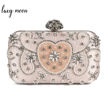 LUXY MOON Evening Bags Women's Purse Evening Clutch Bag Ladies Wedding Rhinestone mini Handbag Diamond Small Shoulder Bags ZD662
LUXY MOON Evening Bags Women's Purse Evening Clutch Bag Ladies Wedding Rhinestone mini Handbag Diamond Small Shoulder Bags ZD662