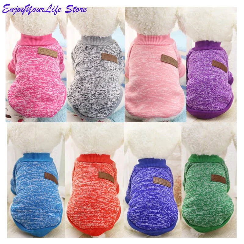 Classic Warm Dog Clothes Puppy Outfit Pet Cat Jacket Coat Winter Soft Sweater Clothing For Small Dogs Chihuahua XS-2XL
Classic Warm Dog Clothes Puppy Outfit Pet Cat Jacket Coat Winter Soft Sweater Clothing For Small Dogs Chihuahua XS-2XL