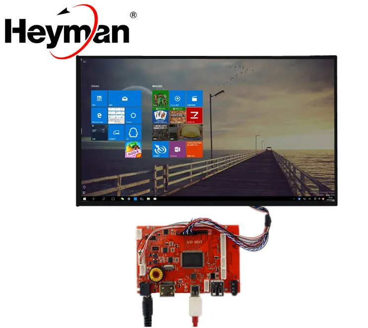 Heyman 10 inch Raspberry Pi LCD Display 1280*800 High Resolution Monitor Remote Driver Control Board 2AV HDMI USB TYPE- C
Heyman 10 inch Raspberry Pi LCD Display 1280*800 High Resolution Monitor Remote Driver Control Board 2AV HDMI USB TYPE- C