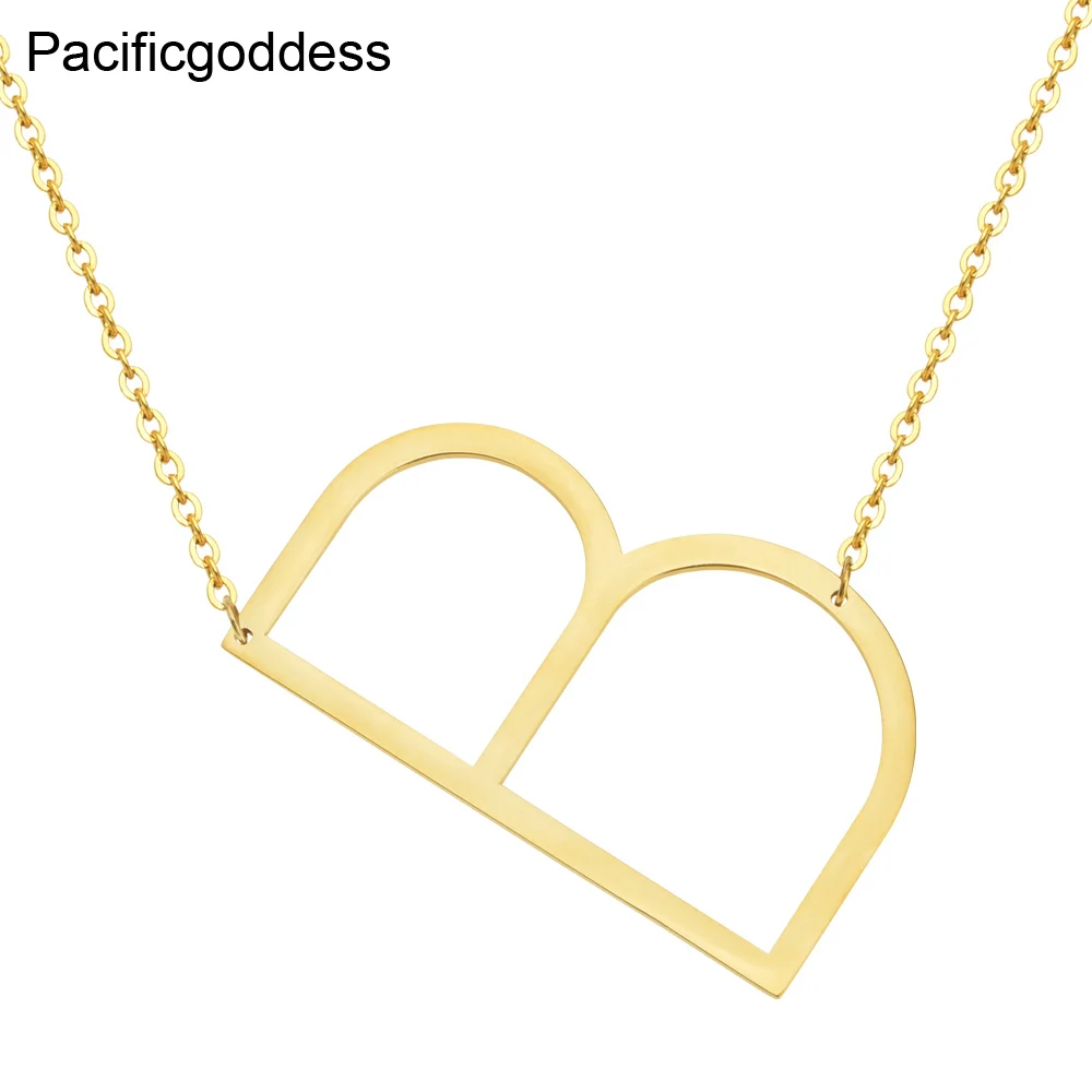 letters of B shape necklace pendant with stainless steel jewelry for party woman gift
letters of B shape necklace pendant with stainless steel jewelry for party woman gift