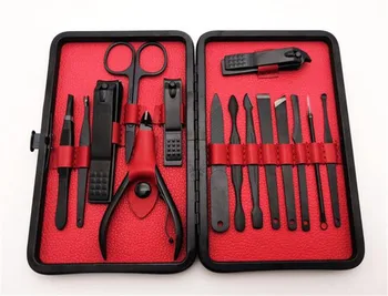6sets 15pcs/Set Professional Stainless Steel Nail Clipper Kit Pedicure Scissors Tweezer Knife EarPick Manicure Set Nail Ar
6sets 15pcs/Set Professional Stainless Steel Nail Clipper Kit Pedicure Scissors Tweezer Knife EarPick Manicure Set Nail Ar