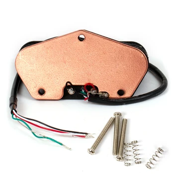 Bridge Pickup Alnico 5 Double Coil Humbucker Pickup for Electric Guitar Parts Replacement Black
Bridge Pickup Alnico 5 Double Coil Humbucker Pickup for Electric Guitar Parts Replacement Black