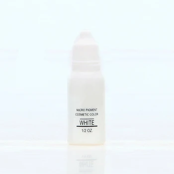 1 Pcs 1/2oz Permanent Makeup Micro Pigment Tattoo Ink Eyebrow Eyeliner Lip Body Tattoo Art Beauty Tools Makeup Ink ( white) 
1 Pcs 1/2oz Permanent Makeup Micro Pigment Tattoo Ink Eyebrow Eyeliner Lip Body Tattoo Art Beauty Tools Makeup Ink ( white)
