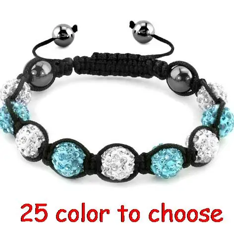 multicolor!10mm 9 Ball Beads mixed black white rhinestone handmade Bracelet lot Christmas Gift For men crystal
multicolor!10mm 9 Ball Beads mixed black white rhinestone handmade Bracelet lot Christmas Gift For men crystal