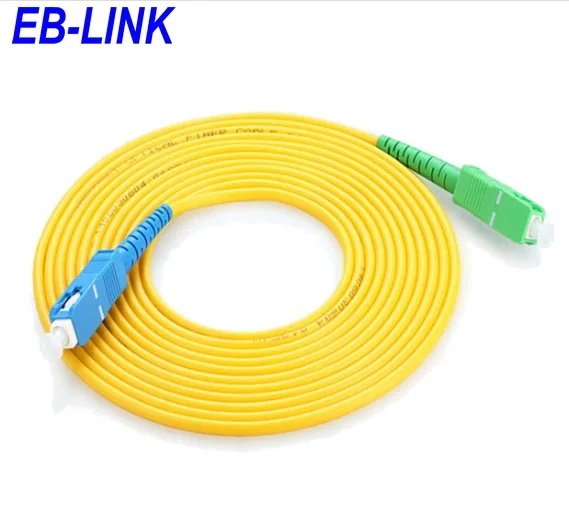 15Meters SC/APC-SC/PC,3.0mm,Singlemode 9/125,Simplex,Optical Fiber Patch Cord Cable,SC to SC
15Meters SC/APC-SC/PC,3.0mm,Singlemode 9/125,Simplex,Optical Fiber Patch Cord Cable,SC to SC
