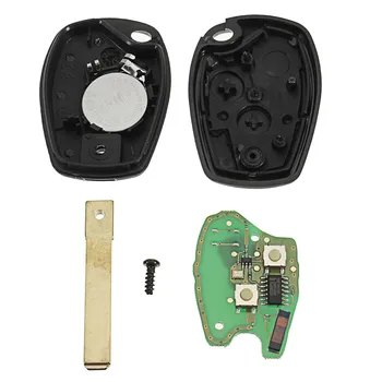 2 Buttons Keyless Remote Control Key Fob 433MHz with PCF7947 Chip for Renault Clio Kangoo Master Modus Twingo
2 Buttons Keyless Remote Control Key Fob 433MHz with PCF7947 Chip for Renault Clio Kangoo Master Modus Twingo