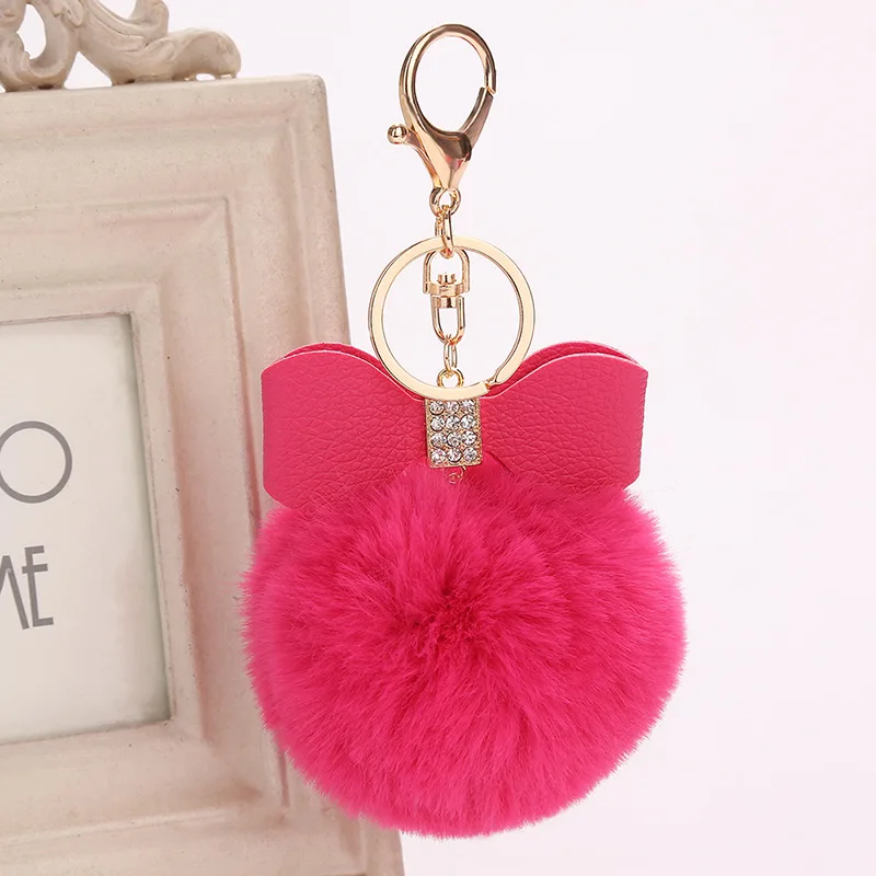 New Arrival Romantic Bunny Keychain Ball Bowtie Fur Pom Poms Handbags Accessories Trendy Key Chain Key Ring chaveiro
New Arrival Romantic Bunny Keychain Ball Bowtie Fur Pom Poms Handbags Accessories Trendy Key Chain Key Ring chaveiro