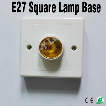 5pcs/lot E27 Light Bulb Lamp Socket Holder Adapter, Square Lamp Bases; Colour and lustre is white
5pcs/lot E27 Light Bulb Lamp Socket Holder Adapter, Square Lamp Bases; Colour and lustre is white